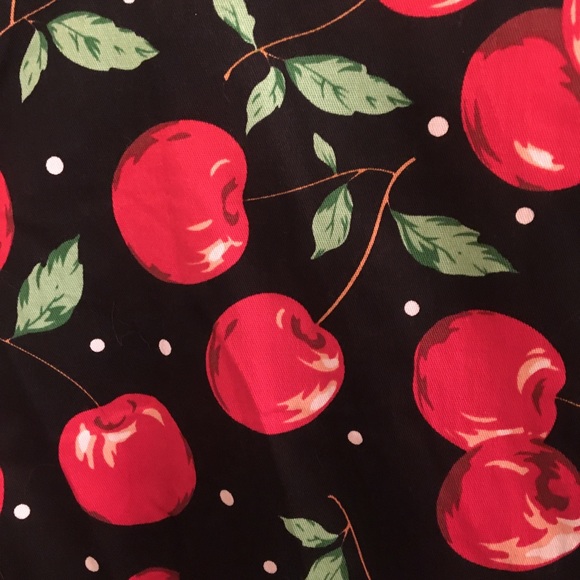 Cherry Pinup Swing Dress BNWT - Picture 8 of 8